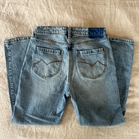 Cleo + Wolf Straight Leg Denim - Picture 2 of 5